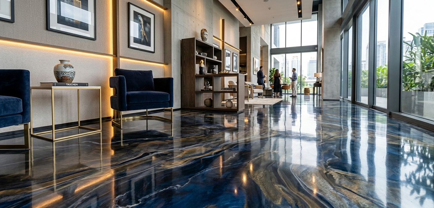 Epoxidharz Industrieboden von POLYCORE GmbH Bern