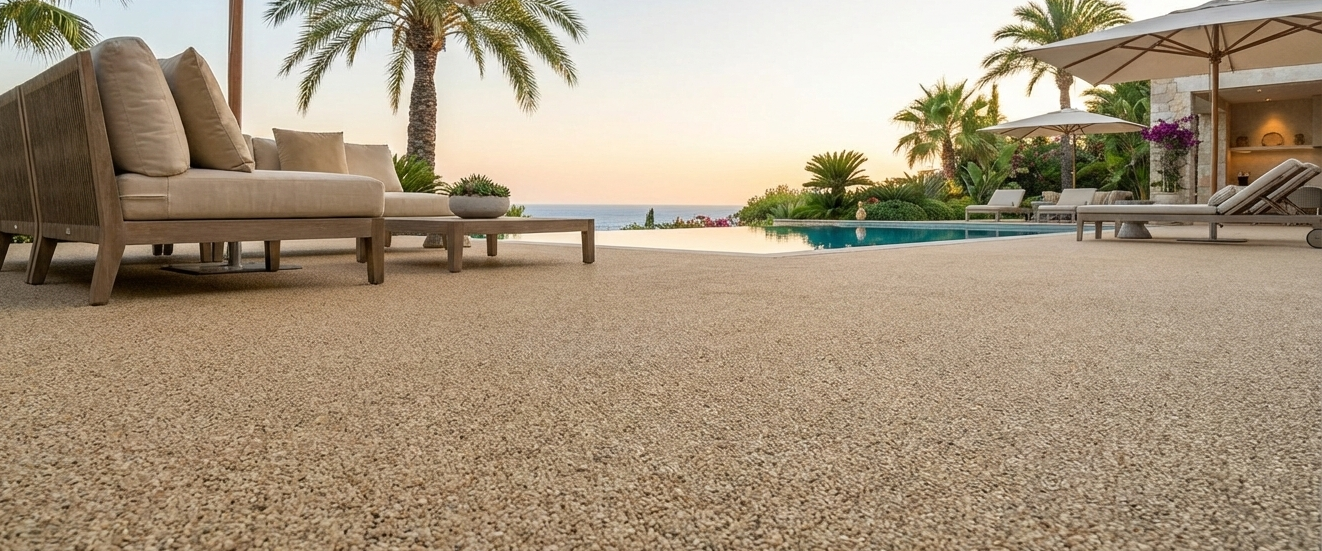 Steinteppich Terrasse von POLYCORE GmbH Bern